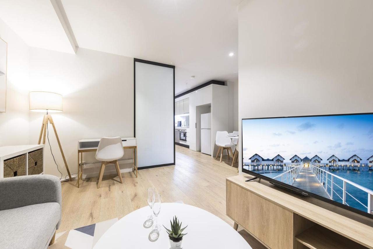 Manhattan Modern Apartments At Southern Cross 멜번 외부 사진